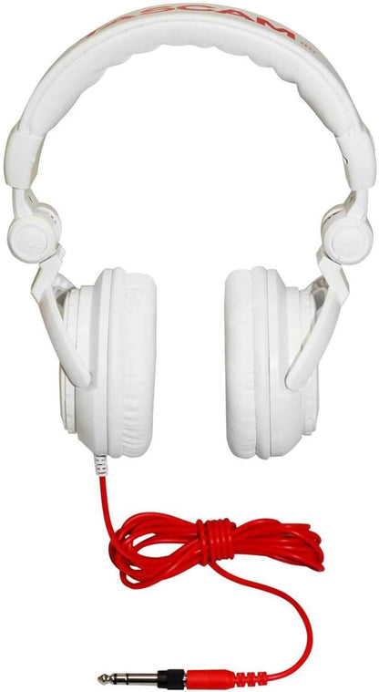Tascam TH02 White DJ and Studio Headphones - PSSL ProSound and Stage Lighting