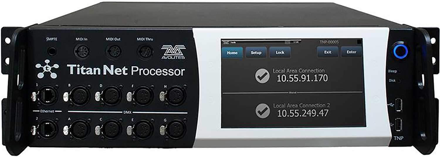 Avolites Titan Net DMX Control Processor - PSSL ProSound and Stage Lighting