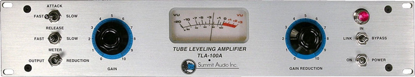 Summit Audio TLA-100A Tube Leveling Amplifier - PSSL ProSound and Stage Lighting