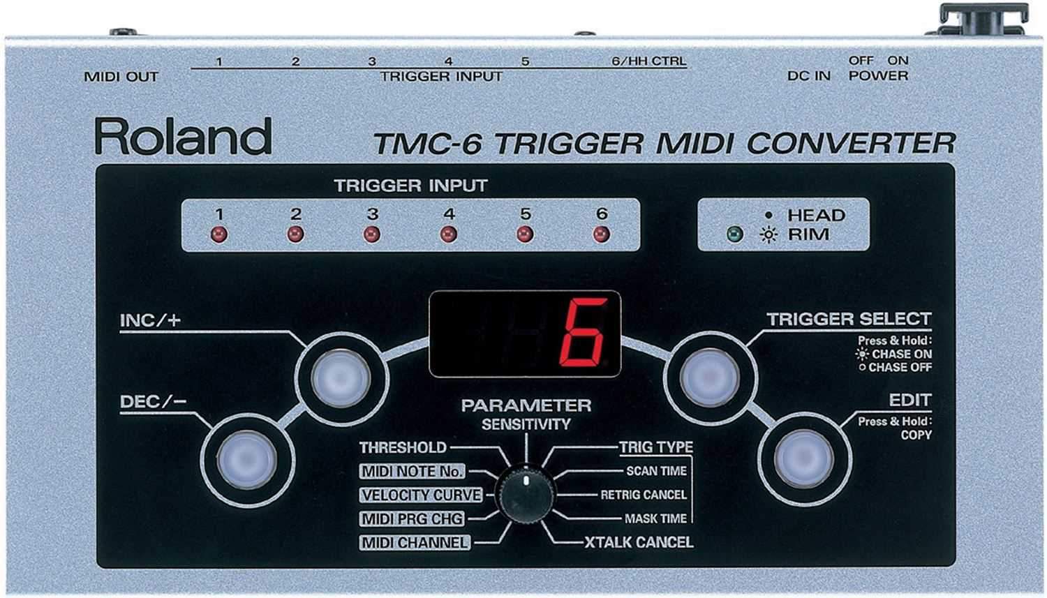 Roland TMC-6 Trigger Midi Converter - PSSL ProSound and Stage Lighting