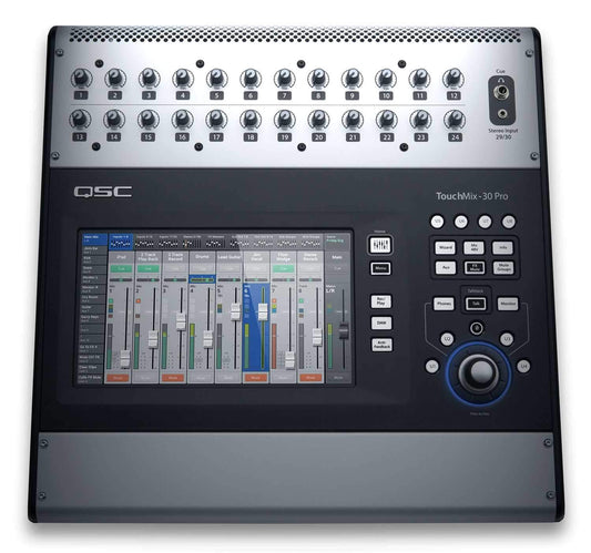 QSC TouchMix 30 Pro 32-Channel Digital Desktop Mixer - PSSL ProSound and Stage Lighting