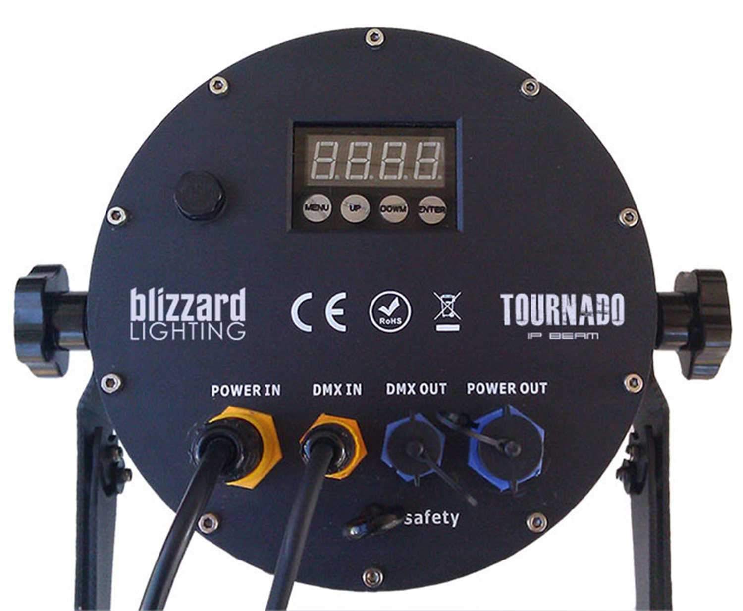 Blizzard TOURnado IP Rated RGBW LED Beam Light - PSSL ProSound and Stage Lighting