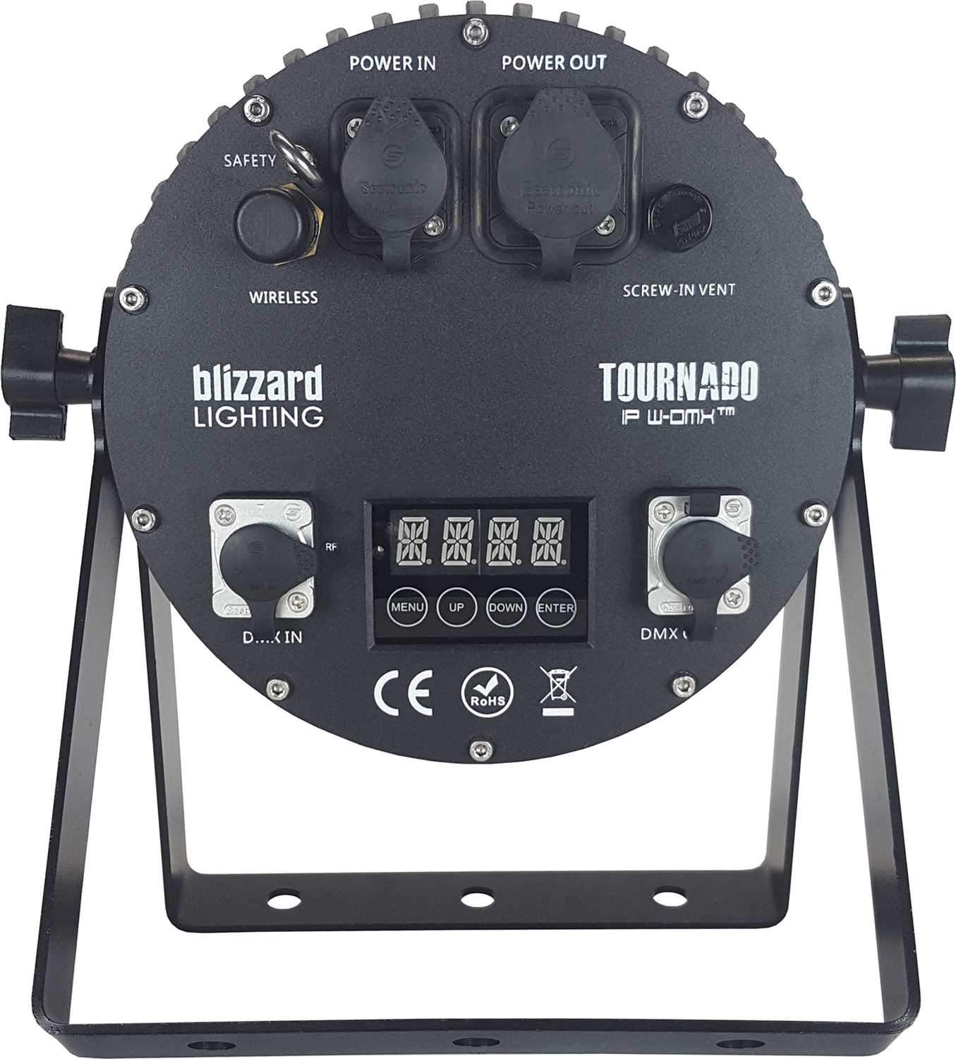 Blizzard TOURnado IP W-DMX IP65 Wireless LED Par Wash Light - PSSL ProSound and Stage Lighting
