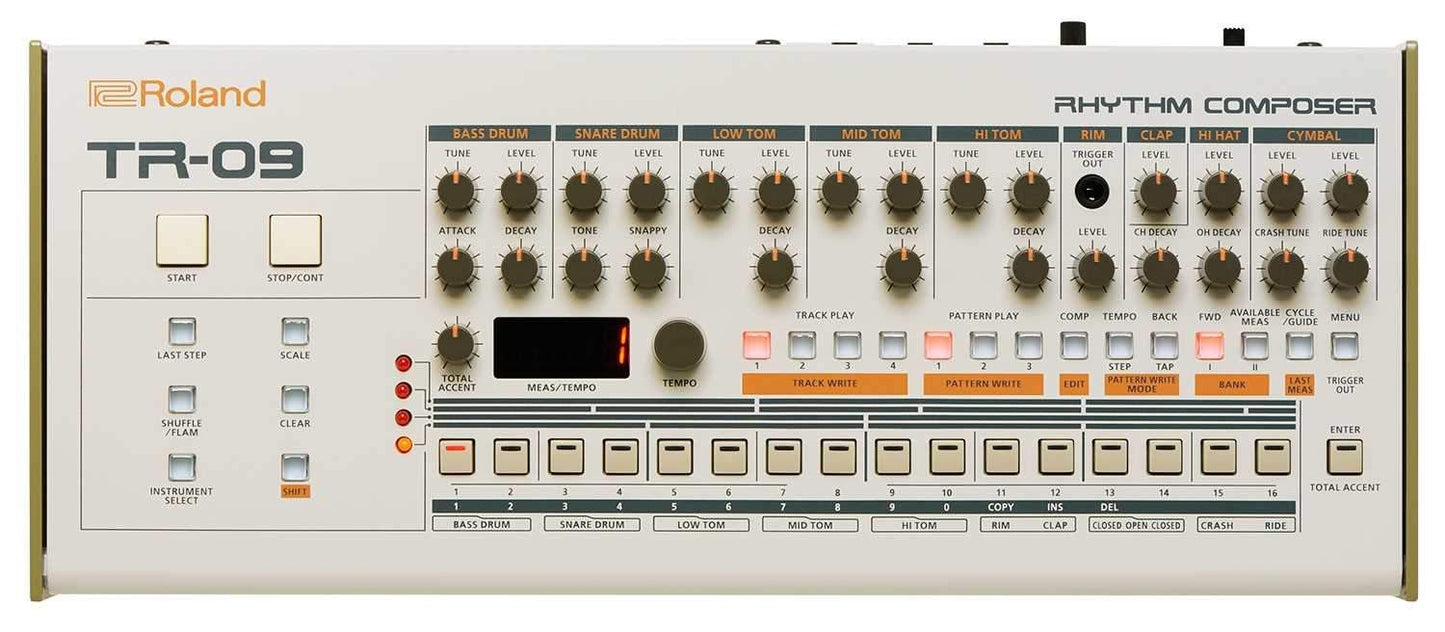 Roland TR-09 Rhythm Performer Drum Machine - PSSL ProSound and Stage Lighting
