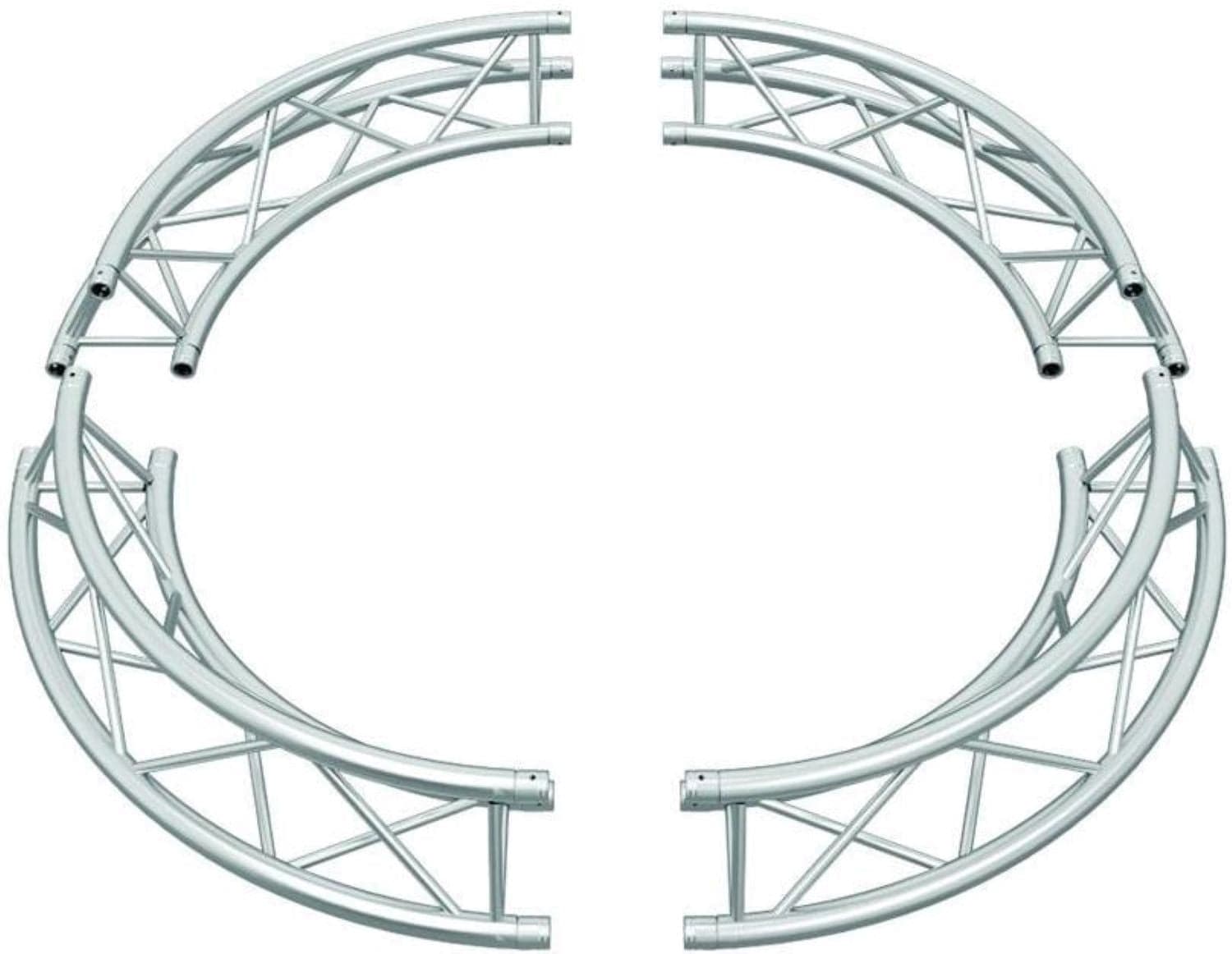 Triangle 12-In Truss F33 4Arc Circle 6.56Ft (2M) - PSSL ProSound and Stage Lighting