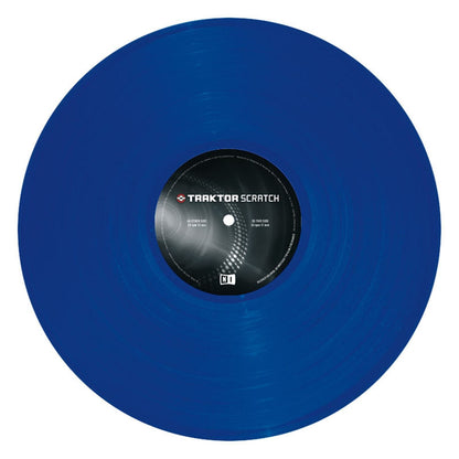 NI Traktor Scratch Vinyl - Blue - PSSL ProSound and Stage Lighting