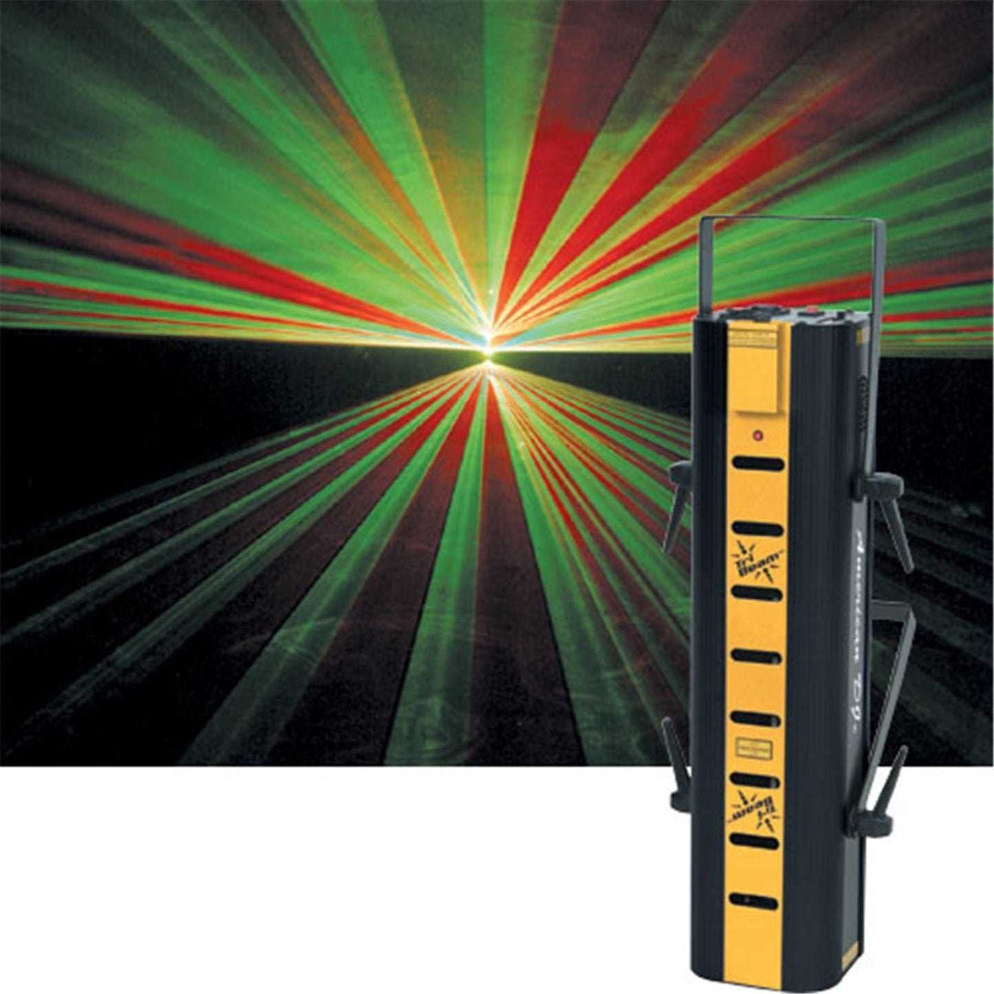 American DJ DMX 3 Color Laser with 8 Beams - PSSL ProSound and Stage Lighting