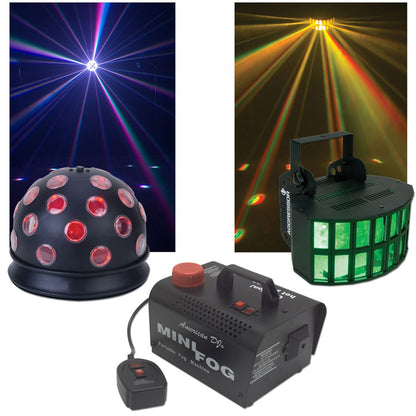American DJ Tri LED Party Pak 3 Lighting Pack - PSSL ProSound and Stage Lighting
