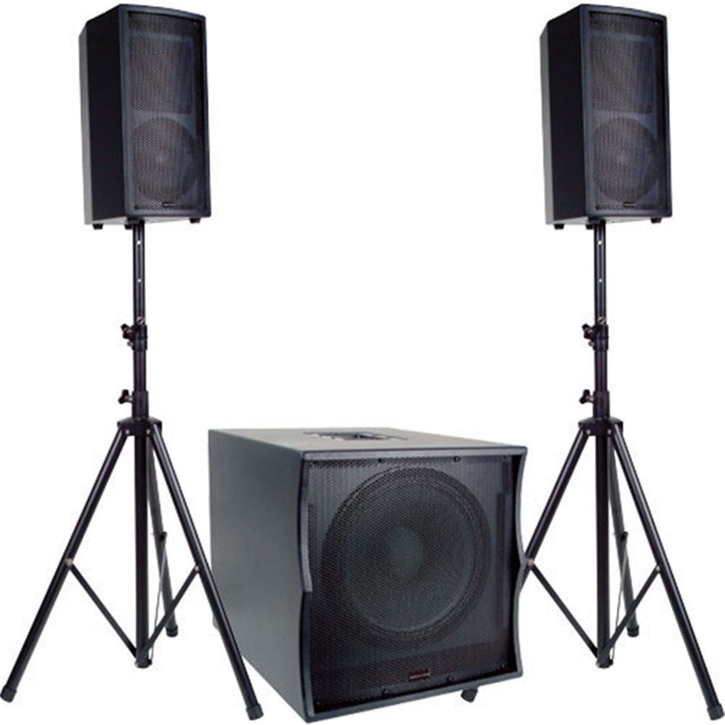 American Audio Tri Pack Ii Powered Speaker System - PSSL ProSound and Stage Lighting