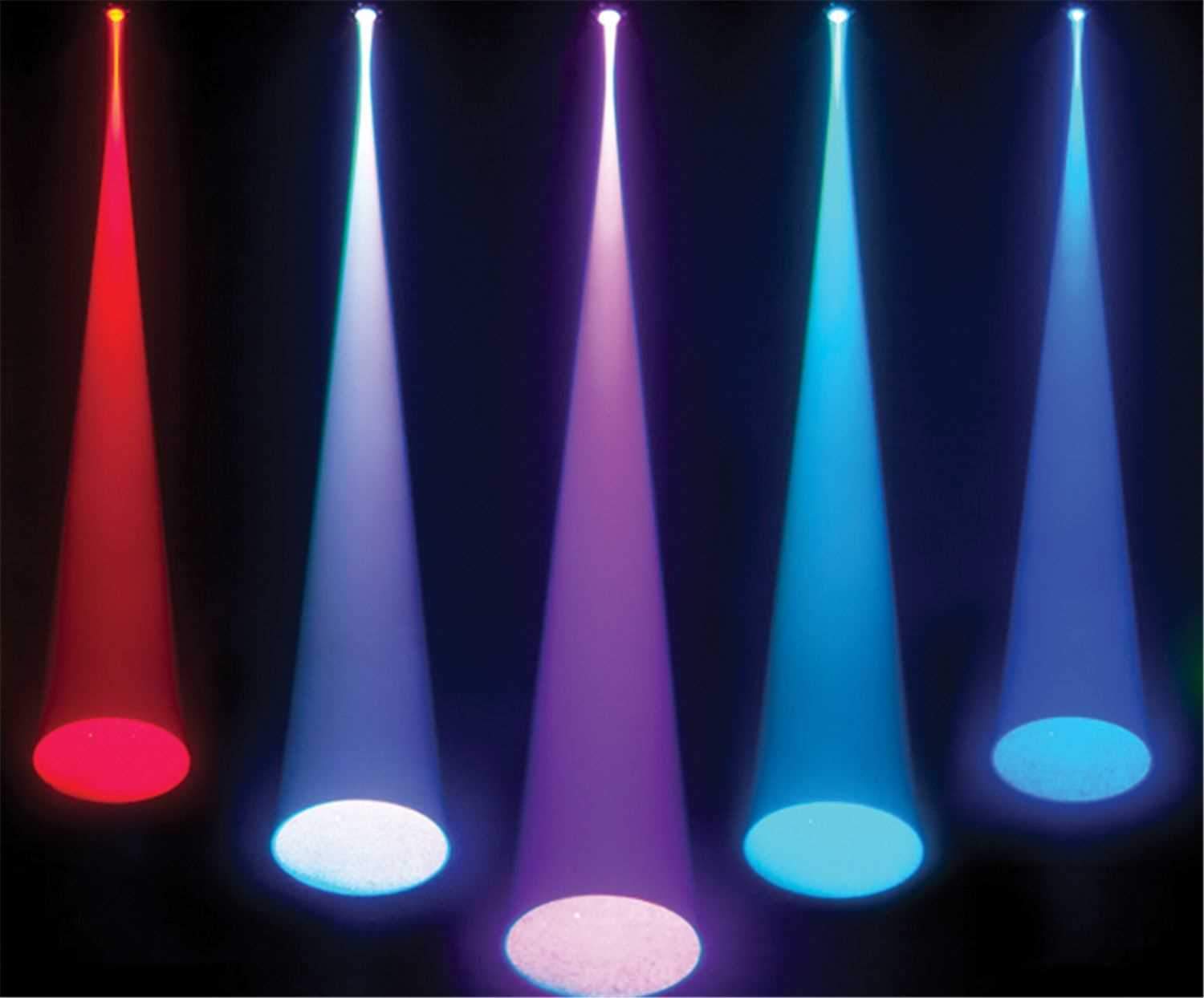 Chauvet TRI-SHOT-LED 3W Tri Color LED Spot Light - PSSL ProSound and Stage Lighting