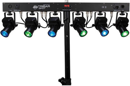 American DJ TRIBAR Spot 6 Head Pinspot LED System - PSSL ProSound and Stage Lighting