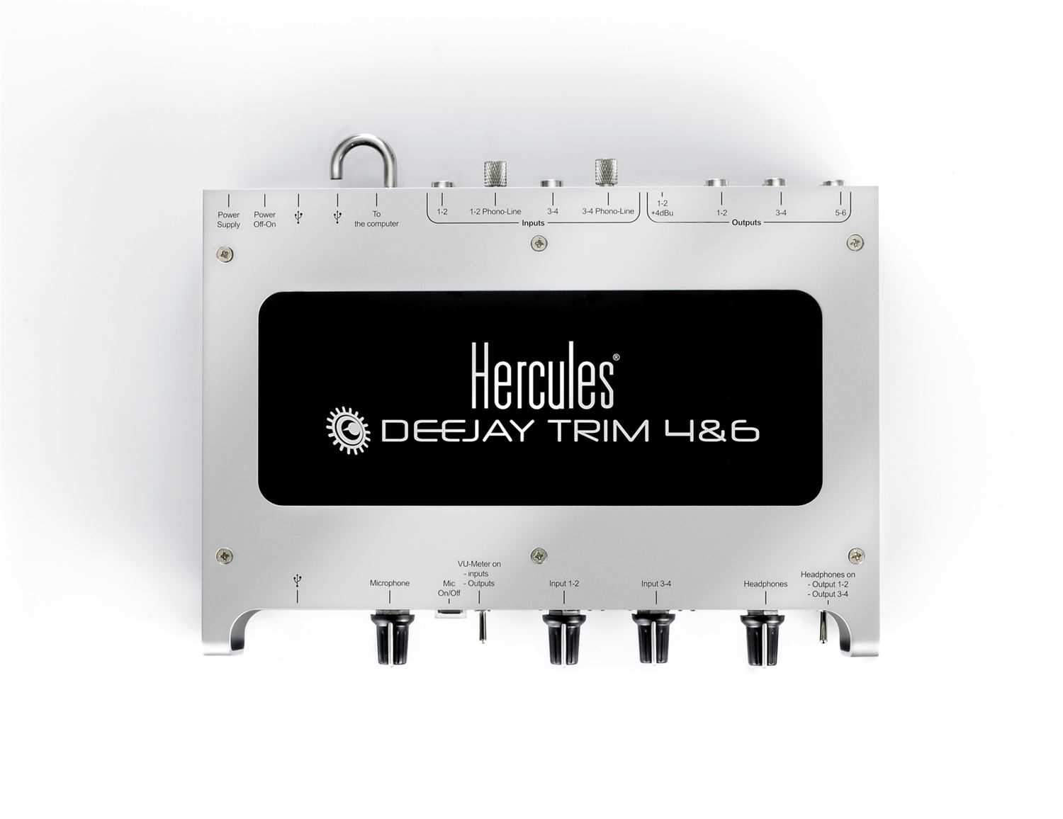 Hercules Deejay Trim 4 & 6 Audio Interface - PSSL ProSound and Stage Lighting