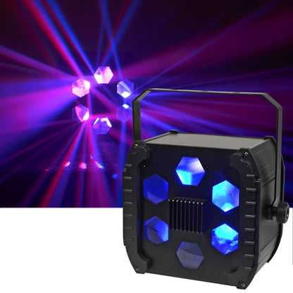 ColorKey Tri Mover LED 1x9W Tri RGB DMX LED Effect - PSSL ProSound and Stage Lighting