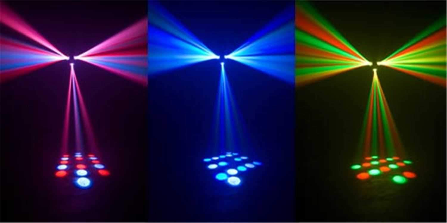 American DJ Triple Flex DMX LED Light Centerpiece - PSSL ProSound and Stage Lighting