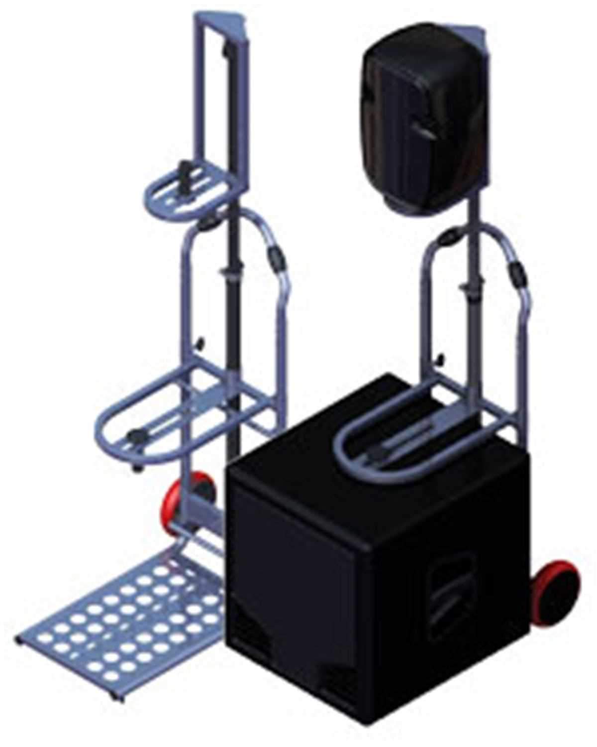 Ultimate TS1000 Subwoofer And Speaker Cart / Stand - PSSL ProSound and Stage Lighting