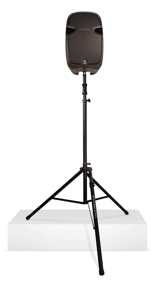 Ultimate TS110BL 9.2Ft Air-Powered Tall Speaker Stand with Leveling Leg - PSSL ProSound and Stage Lighting
