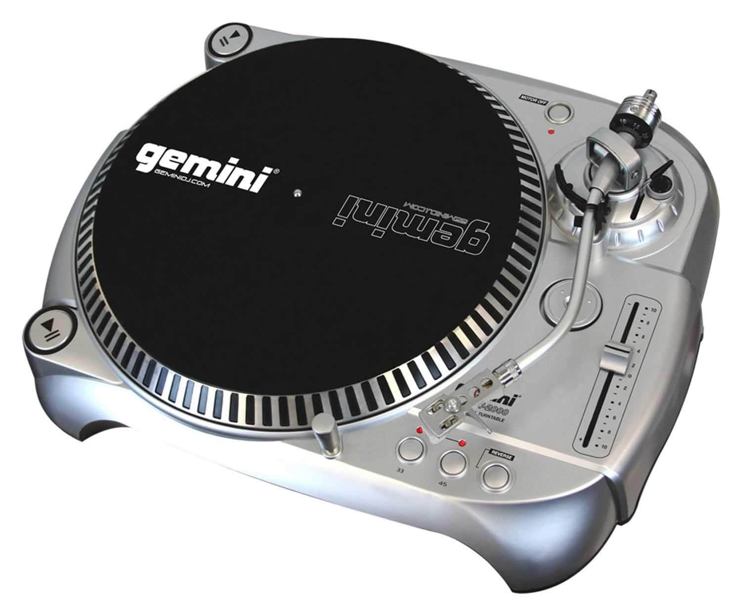 Gemini TT-2000 Direct Drive Turntable - PSSL ProSound and Stage Lighting