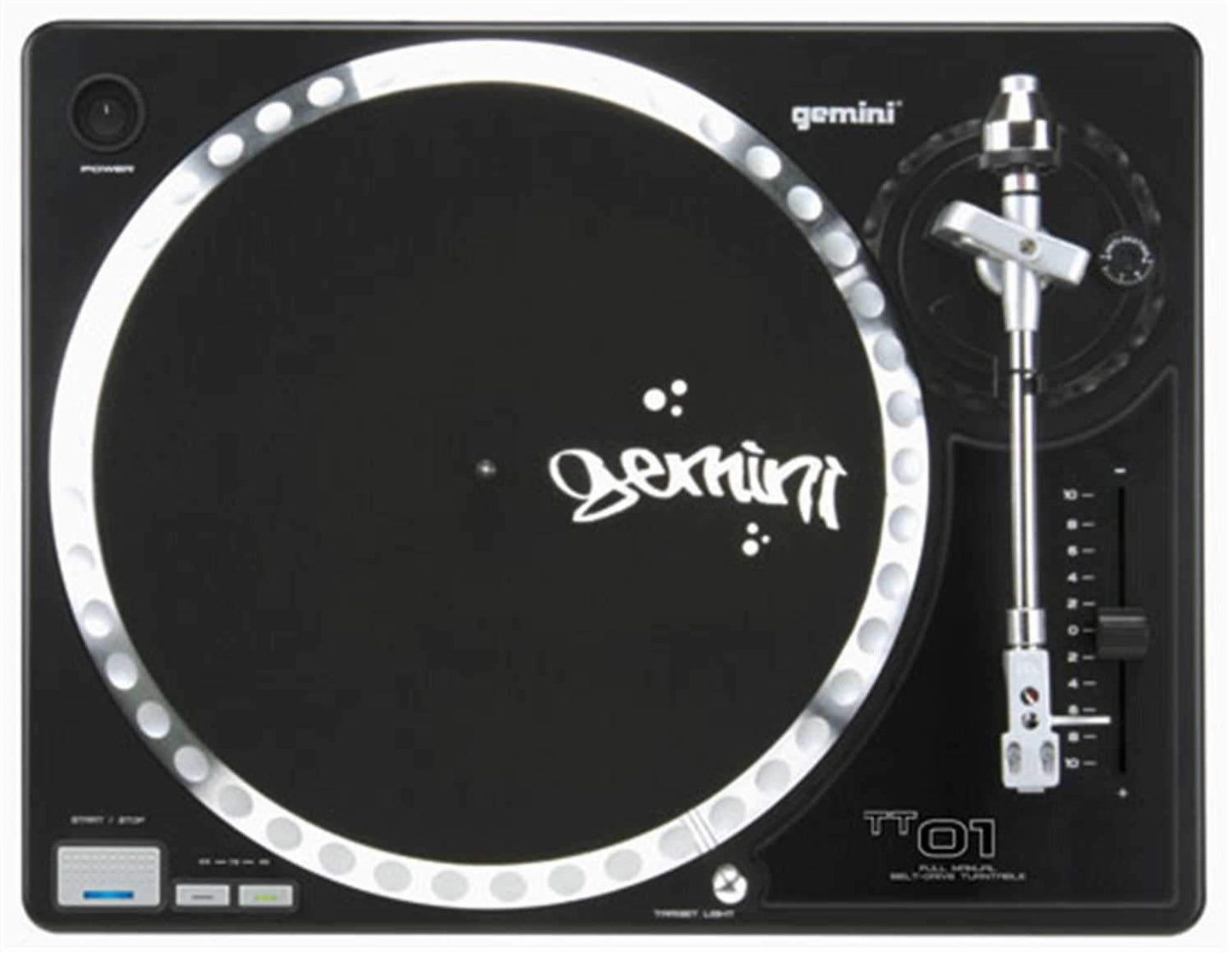 Gemini TT-01MKII Belt Drive Turntable - PSSL ProSound and Stage Lighting