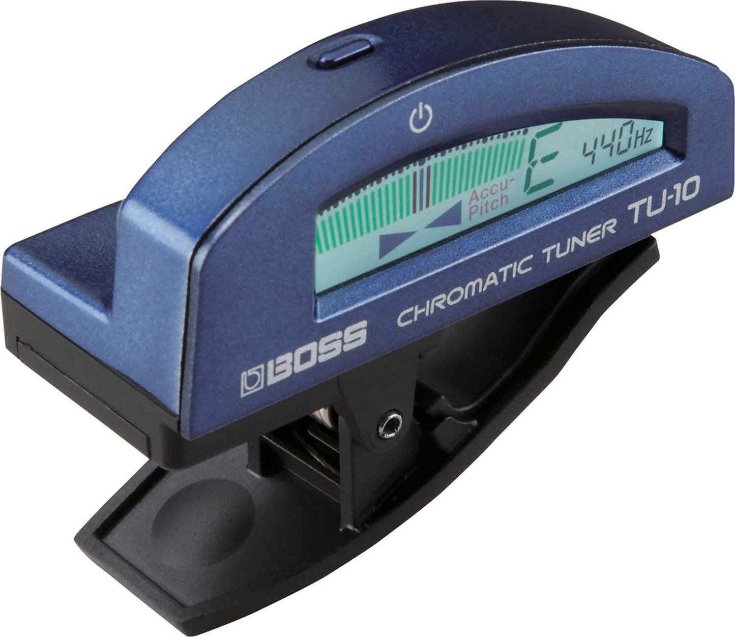Boss TU-10-BU Blue Clip-On Chromatic Guitar Tuner - PSSL ProSound and Stage Lighting