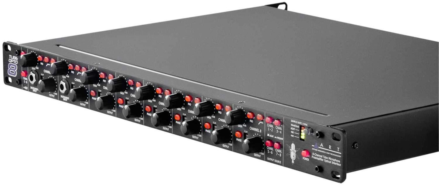 ART TubeOpto8 8-Channel Tube Preamp - PSSL ProSound and Stage Lighting
