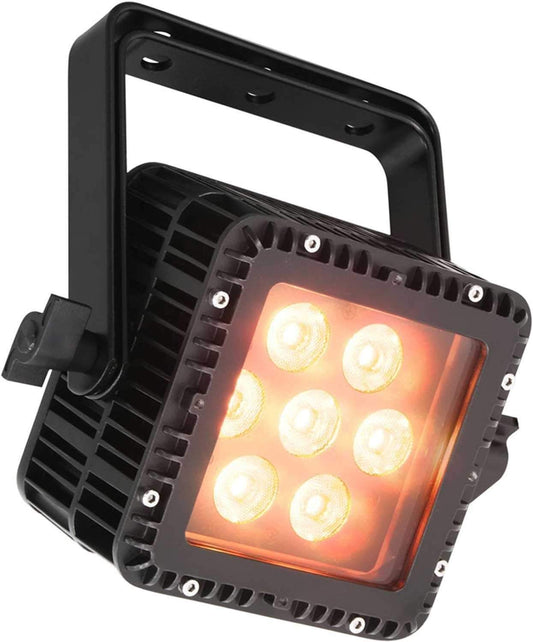 Mega Lite Tuff Baby P-84 7x12W RGBAW IP-64 Rated LED Wash Light - PSSL ProSound and Stage Lighting