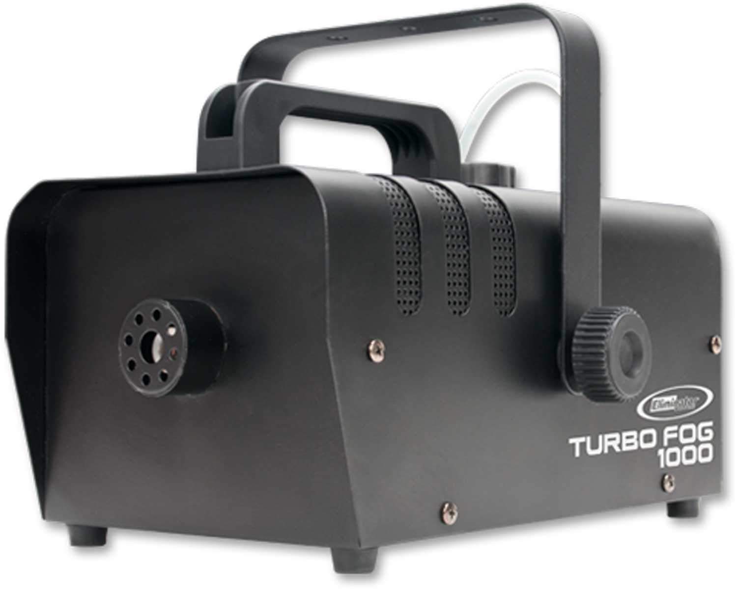 Eliminator Turbo Fog 1000 800-Watt Fog Machine with Wireless Remote - PSSL ProSound and Stage Lighting