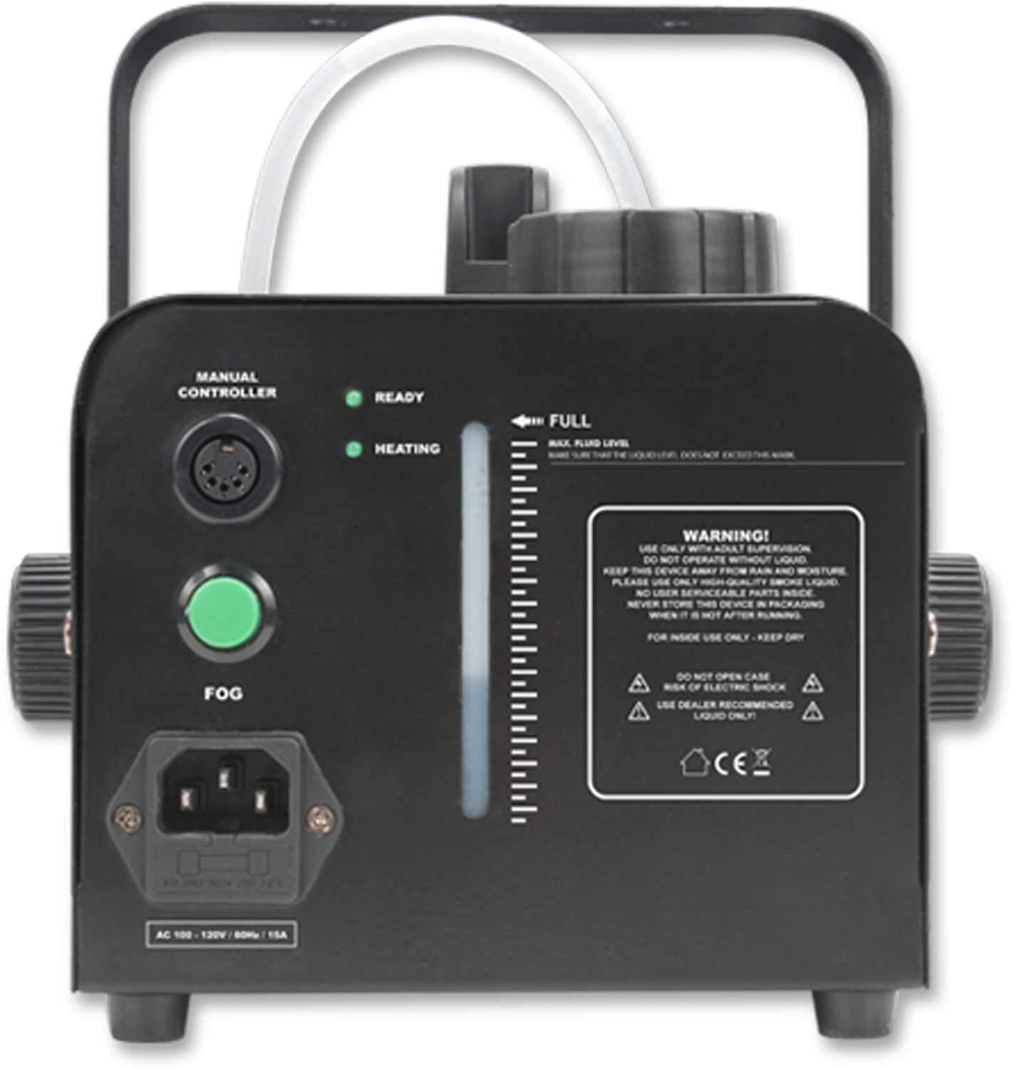 Eliminator Turbo Fog 1000 800-Watt Fog Machine with Wireless Remote - PSSL ProSound and Stage Lighting