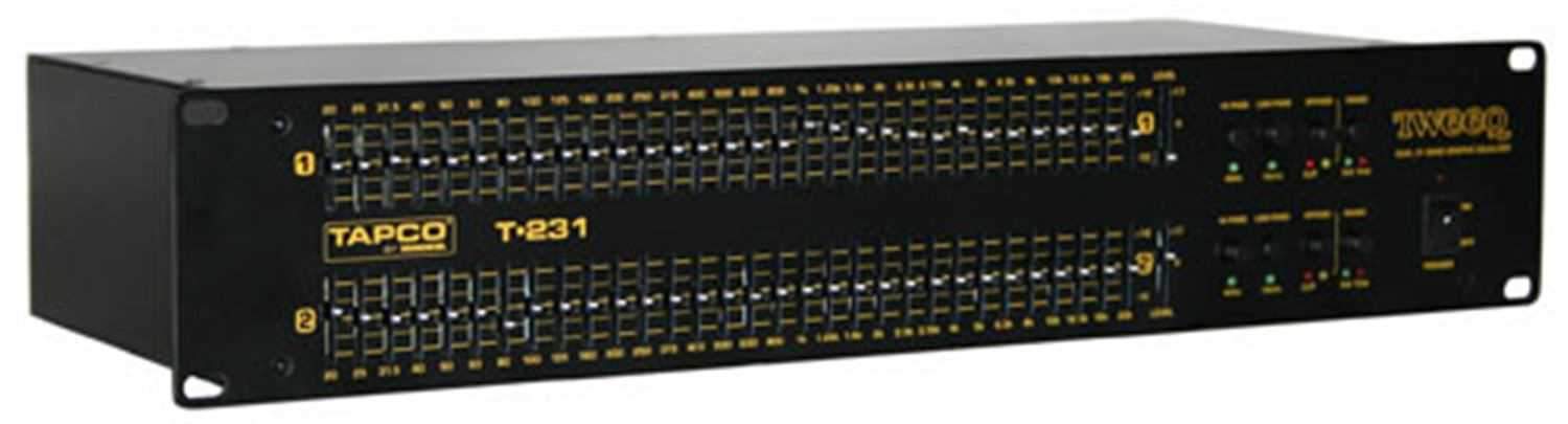 Tapco TWEEQ-2 31-Band Graphic Equalizer - PSSL ProSound and Stage Lighting