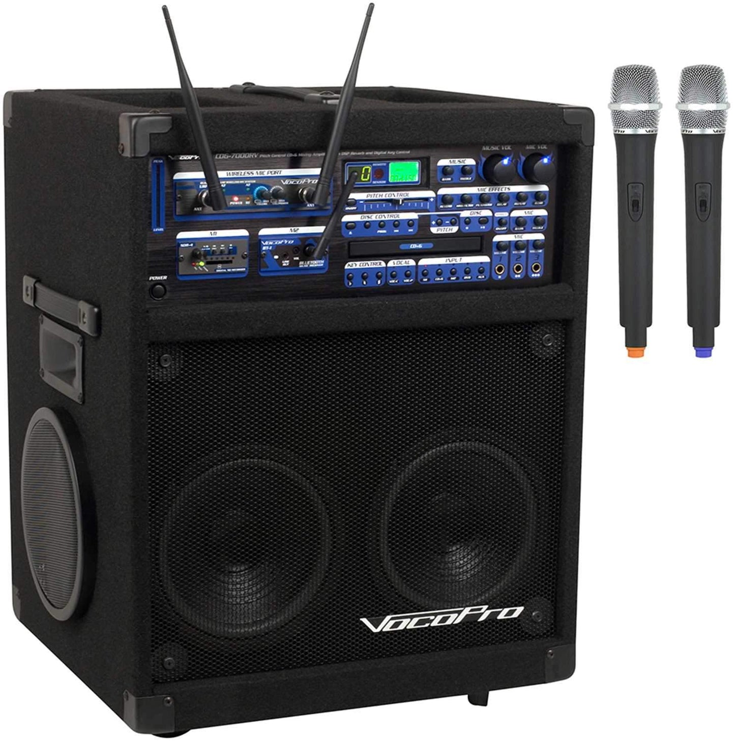 VocoPro TWISTER-7000K Karaoke System - PSSL ProSound and Stage Lighting