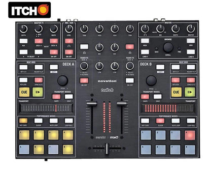 Novation Twitch Serato Itch DJ Controller - PSSL ProSound and Stage Lighting