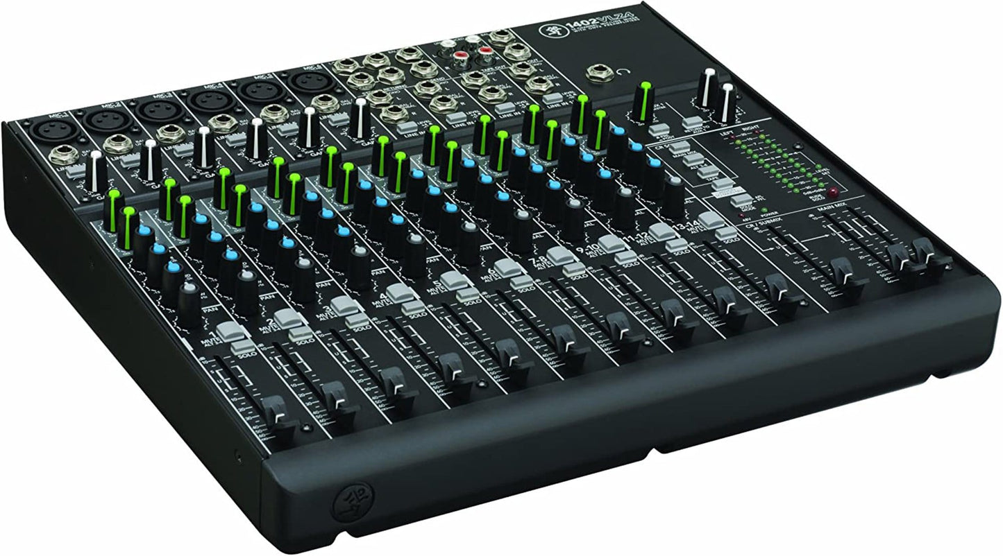 Mackie 1402 VLZ 14-Channel Analog Mixing Console - PSSL ProSound and Stage Lighting