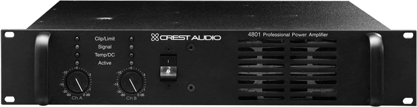 Crest 4801 Professional Power Amplifier - PSSL ProSound and Stage Lighting
