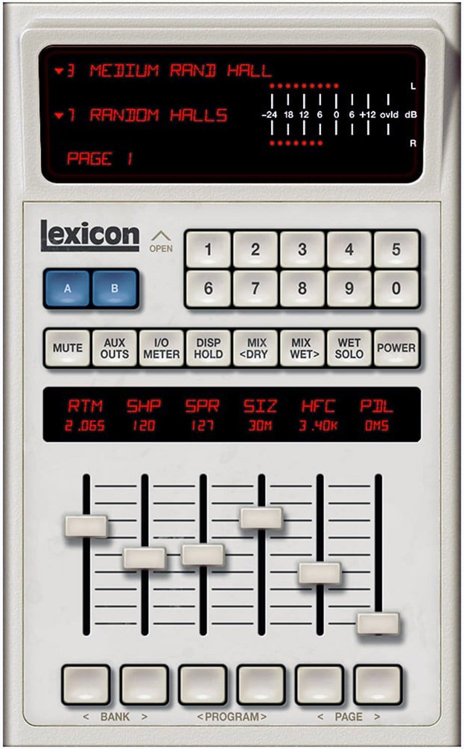 Lexicon 480LARC Remote for 480L - PSSL ProSound and Stage Lighting