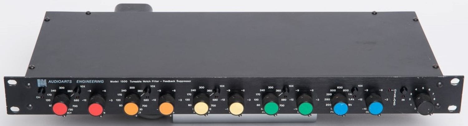 AudioArts 1500 Parametric 5 Band Equalizer and Notch Filter - PSSL ProSound and Stage Lighting