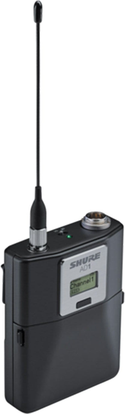 Shure AD1G57 Belt Pack Transmitter G57 470-616Mhz - PSSL ProSound and Stage Lighting
