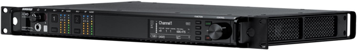 Shure AD4D 2-Ch Digital Receiver UHF 470-626Mhz - PSSL ProSound and Stage Lighting