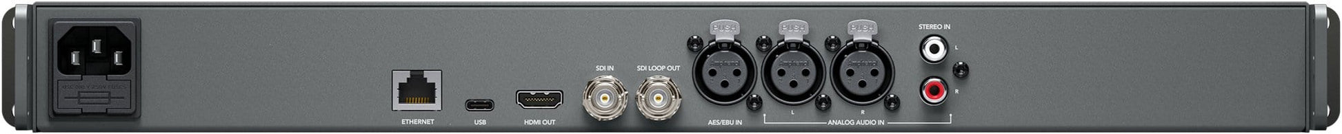 Blackmagic Design AMEMB 12G Audio Monitor 12G 1Ru - PSSL ProSound and Stage Lighting