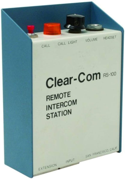 Clear-Com RS-100 Remote Intercom Station - PSSL ProSound and Stage Lighting