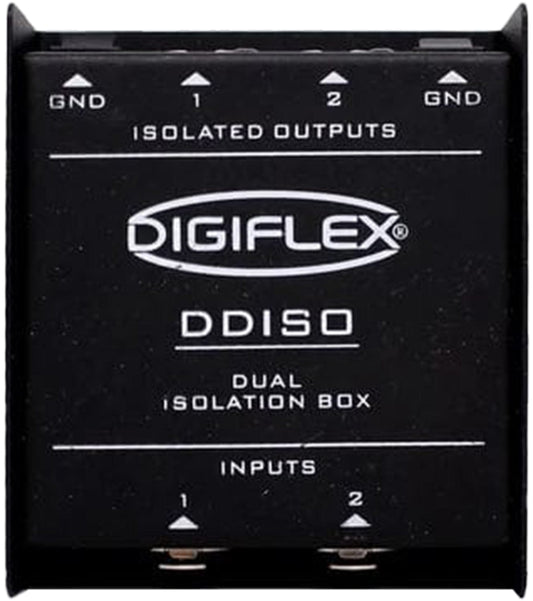 DigiFlex DDISO 2-Channel Passive Direct Box - PSSL ProSound and Stage Lighting