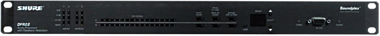 Shure DFR22 Audio Processor - PSSL ProSound and Stage Lighting