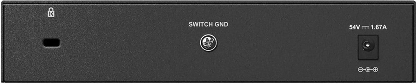 D-Link DGS1008P 8 Port Gigabit Ethernet Switch - PSSL ProSound and Stage Lighting