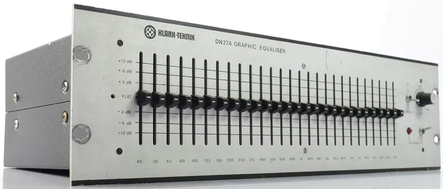 Klark Teknik DN27A 27 Band Vintage Graphic Equalizer - PSSL ProSound and Stage Lighting