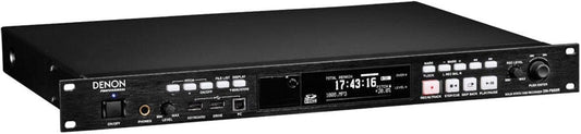 Denon DNF650R Rackmount SD/USB Audio Recorder - PSSL ProSound and Stage Lighting