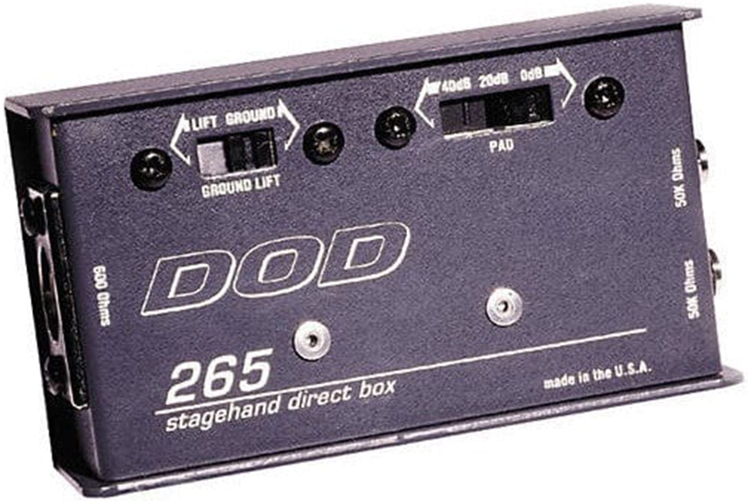 DOD 265 Active Direct Box - PSSL ProSound and Stage Lighting