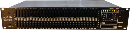 White Instruments 4828 28-Band 1/3-Oct Graphic EQ - PSSL ProSound and Stage Lighting