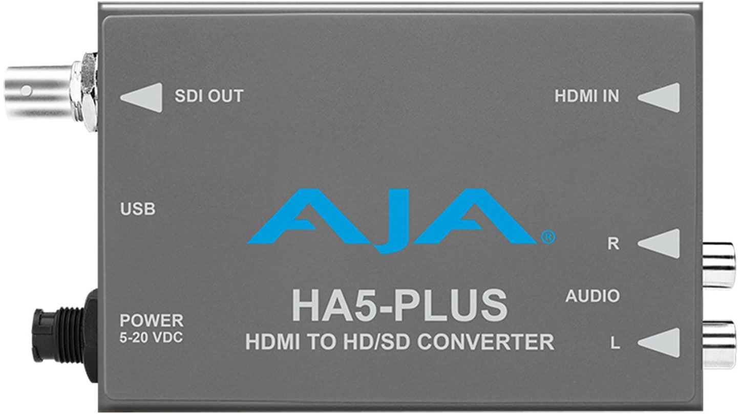 AJA HA5PLUS Video Converter HDMI to SDI - PSSL ProSound and Stage Lighting