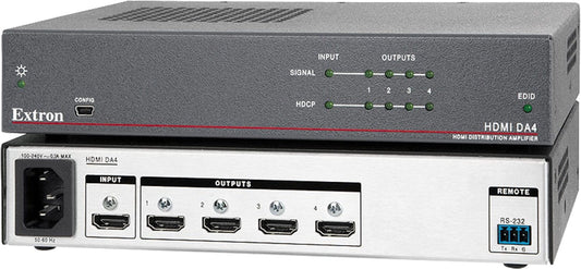 Extron HDMIDA4 4-Out HDMI Distribution Amplifier - PSSL ProSound and Stage Lighting
