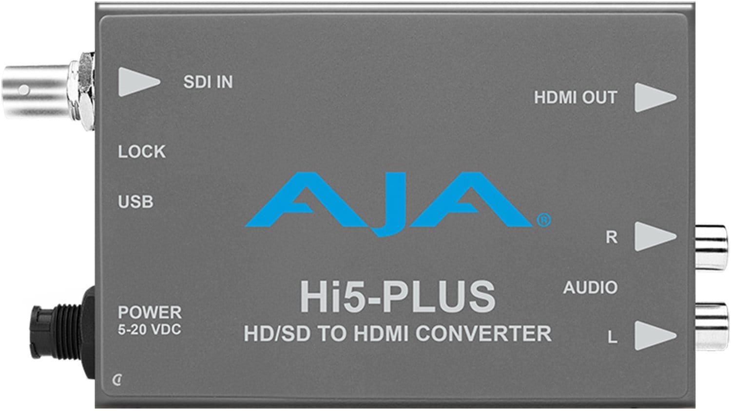 AJA HI5PLUS SD/HD Video to HDMI Converter 1-Ch - PSSL ProSound and Stage Lighting