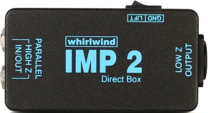 Whirlwind IMP2 1-Channel Passive Instrument Direct Box - PSSL ProSound and Stage Lighting