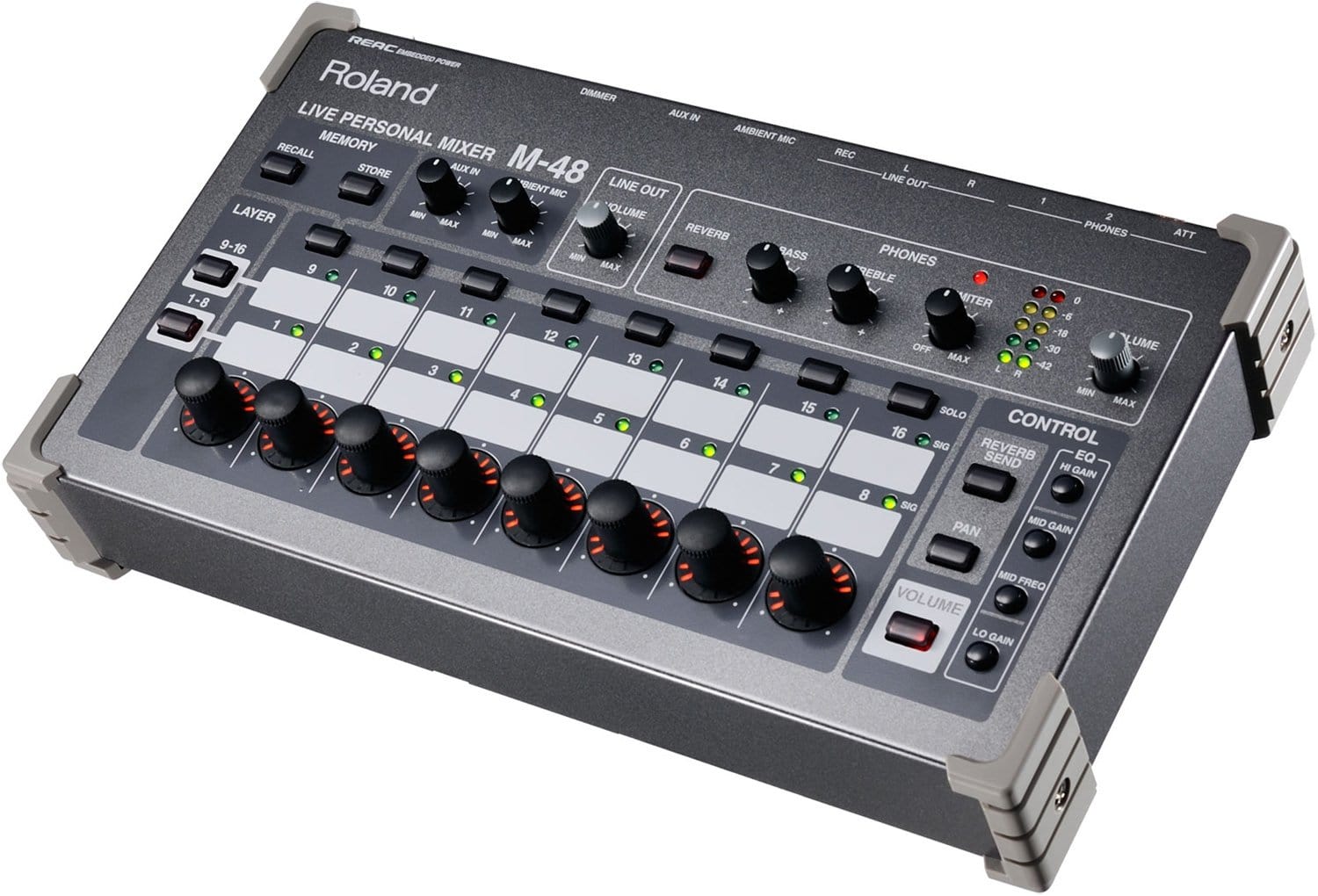 Roland M48 Live Personal Mixer for Monitor - PSSL ProSound and Stage Lighting